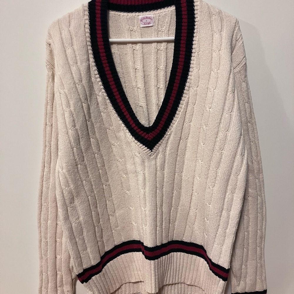 Vintage Brooks Brothers Cable Sweater